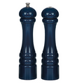 10" Autumn Hues Pepper Mill/Salt Shaker Set (Cobalt)